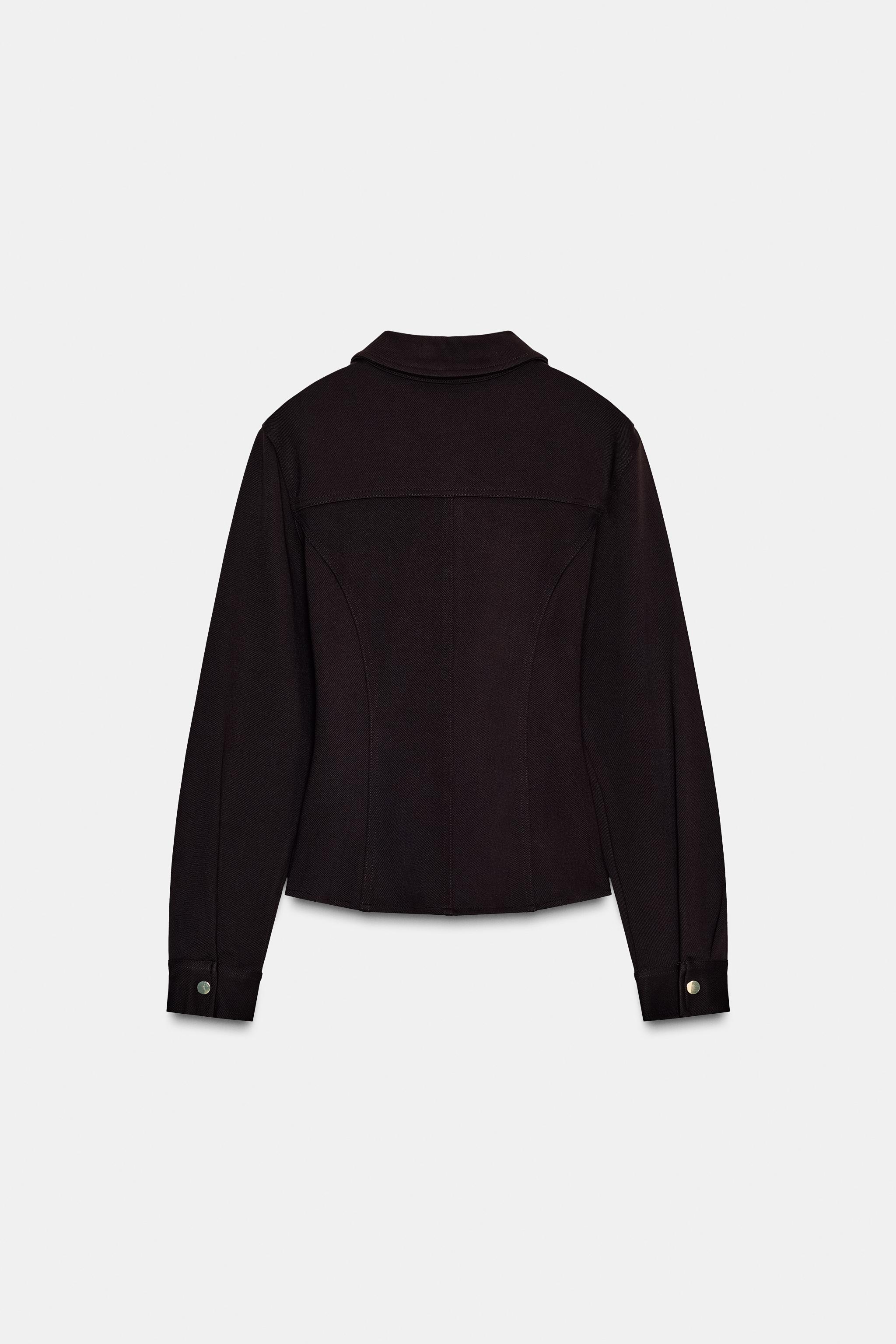 CHEMISE CINTRÉE EN CRÊPE